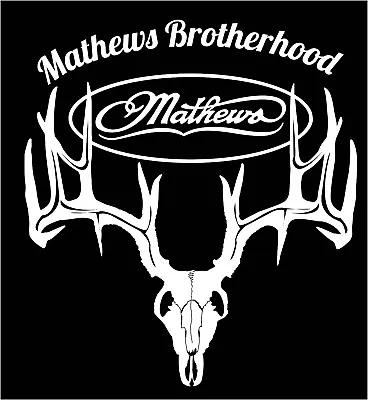 Mathews Brotherhood Decal 10  Wide X 9  Tall • $20