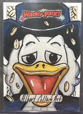 2023 WACKY PACKAGES FLASHBACKS 1973 SKETCH CARD QUACKER OATS By ALBERT COLLADO • $119.99