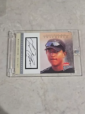 2004 Fleer Platinum Miguel Cabrera Miami Marlins Rookie Autograph #083/200 • $150