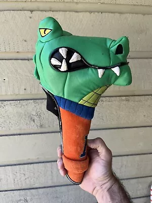 VINTAGE Florida Gators Mascot Albert Leather Golf Head Cover • $34.99