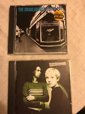 The Charlatans : Up To Our Hips CD (1995) + Melting Pot (1998) • £5.99