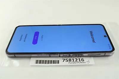 Samsung Galaxy Z Flip4 5G 256GB Purple - Unlocked AT&T T-Mobile Verizon 7581216 • $280