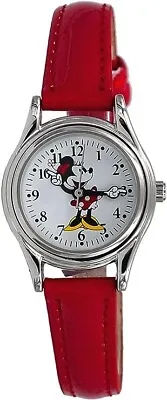 NEW Disney Women's Minnie Mouse Clasic Watch   Red Band MN1289SE • $21.99