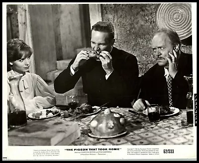 Charlton Heston + Elsa Martinelli In The Pigeon That Took Rome (1962) PHOTO M 87 • $20