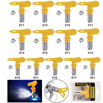 Airless Spray Gun Tips Nozzle For Titan Wagner Paint Sprayer Gun 211-627 Series • $6.96