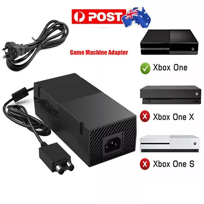 For Xbox One Power Supply Brick Mains Plug Charger AC Adapter Xbox 1 Console Up • $30.99