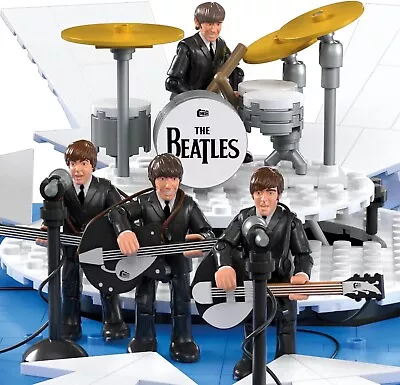 The Beatles Mattel Mega Ladies & Gentlemen The Beatles! Building Set W/Lights • $145