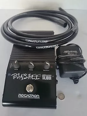 RockTron Banshee Amplified Talk Box Guitar Effect Box Power Supply Tube  • $174.95