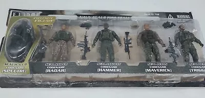 New Elite Force Navy Seals Fire Team 5 Action Figure Set H.A.L.O Exclusive Toys • $29.99