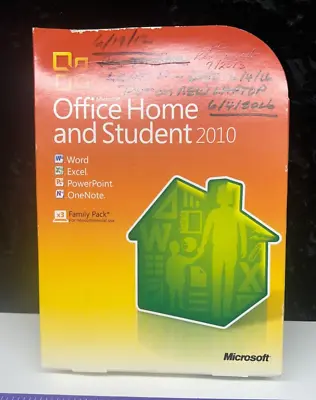 Microsoft Office Home And Student 2010 Software • $15.99