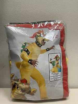 Nintendo Adult Deluxe Super Mario Bowser Costume Size XL (42-46) • $64.95