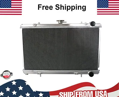 Full All Aluminum Radiator For Nissan 240SX S13 KA24E 2.4L (MT)  1989-1994 • $916.99