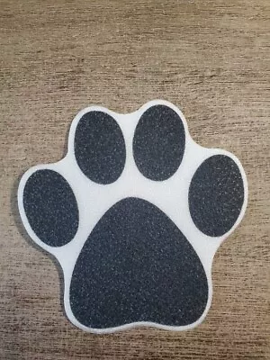 1 Large Paw Print Sticker Great For Car Decals! ****BONUS**** • $2