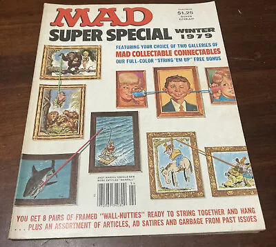 Vintage Mad Magazine Super Special Winter 1979 #29 + Collectible Connectables • $6