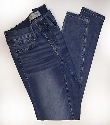 Mudd FLX Stretch Blue Denim Low Rise Skinny Leg 5-Pocket Jeans Junior's Size 3 • $16.49