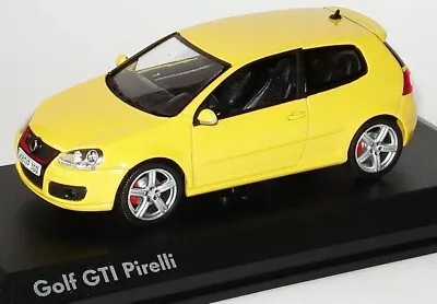 Rare Vw Golf 1k V Mark 5 Gti Pirelli Edition Yellow 1:43 Norev (dealer Model) • $410.24