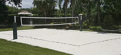 Professional Volleyball Net Outdoor Heavy Duty With Aircraft Wire Rope Upgraded • $26.53