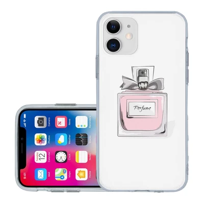 £6.95 • Buy Case For IPhone 11 Silicone Cover Perfume Bow Pink (S1240)