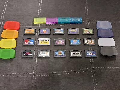 Nintendo GBA Gameboy Advance Games Bundle With Cases - Original Owner • $20.50