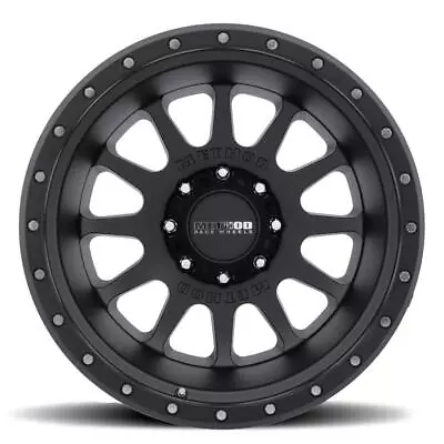 4-New 20  Method MR605 NV Wheels 20x9 8x6.5/8x165.1 -12 Black Rims 121.3 • $1596