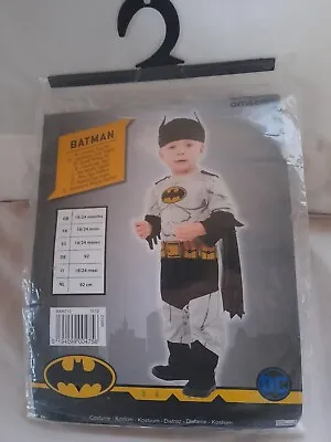 Childs Infant Toddler Batman Fancy Dress Costume Comic Book Week Superhero #3 • £19.99