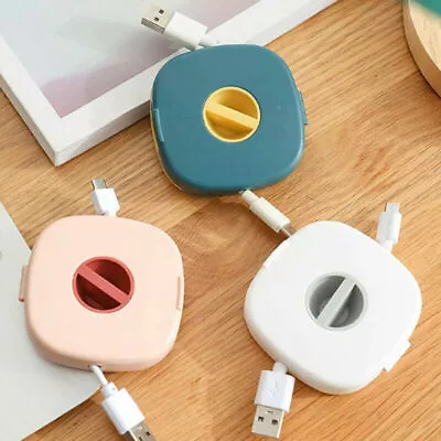 3pcs Earphone Cable Organiser Headphone Tidy Cord Multifuntion Winder UK • £5.49