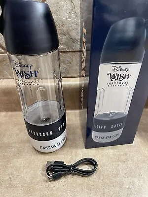 $23 • Buy Disney Cruise Line Dcl Wish Inaugural Water Bottle Speaker Compass Castaway Club