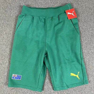 $24.99 • Buy Puma Australian Olympic Team Shorts Mens Small Village Wear #0174