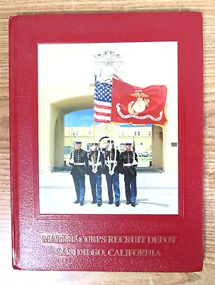 Marine Corps Book Marine Core Recruit Depot San Diego California • $19.95