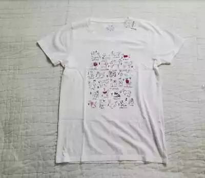 New Women's J Crew Factory Alphabet Dogs Graphic Collector Tee T-shirt • $39.99