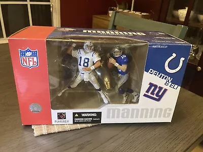 Peyton Manning Vs Eli Manning 2004 McFarlane X-SportsPicks 2 Pack Of Figures • $10