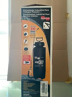 CHAPIN Handheld Sprayer: 3gal Tank Pressure Release Polyethylene  • $87.99