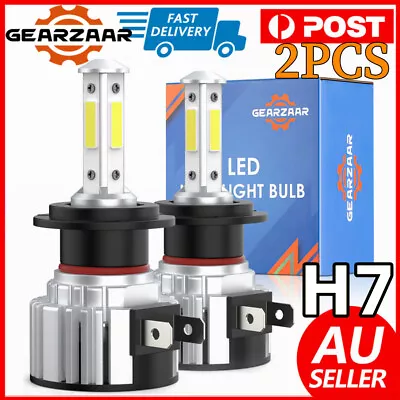 H7 9003 2000W 380000LM LED Headlight Kit Lamp Bulbs Globes High Low Beam Upgrade • $10.99