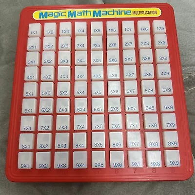 Vintage Magic Math Lanard Multiplication Machine Educational Homeschool Used • $27