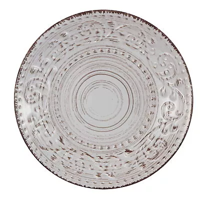 A&B Home 8  Rustic Fare Salad/Dessert Plate Cream • £10.60