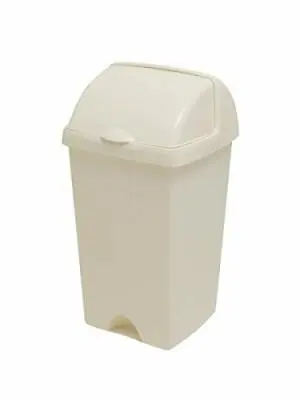 Addis 50L Cream Roll Top Kitchen Bin {Including Lid} • £18.49