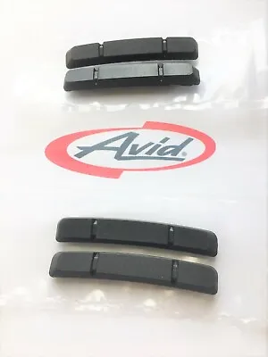 $14 • Buy Avid Rim Wrangler V Brake Cartridge Brake Pads (4) New MTN Shimano Compatible 