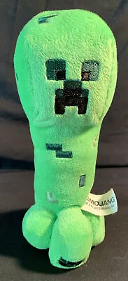 Minecraft Creeper 7 Inch Tall Green Plush Stuffed Plush Toy Mojang 2013 • $12.25