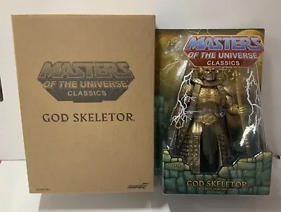 Super 7 He-Man Masters Of The Universe Classics GOD SKELETOR Action Figure • $165