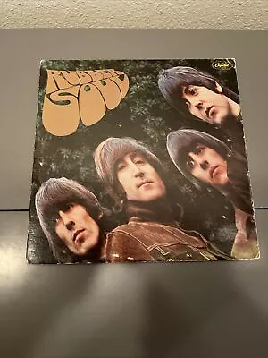 The Beatles Rubber Soul LP Vinyl Record Album SW-2442 Capitol  VG+ • $14.95