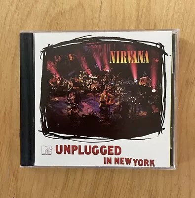 Nirvana MTV UNPLUGGED IN NEW YORK CD Live Album V GOOD CONDITION Free Post • $7.40