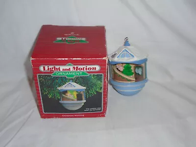 Vintage Hallmark Light And Motion Christmas Morning 1987 In Box • $13.90