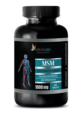 Msm As A Detox - MSM 1000mg - Tougher Hair 1B • $20.32