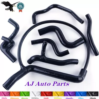 Black For VW Golf GTi MK3 2.0L 8V 2E 1992-1997 Silicone Coolant Radiator Hose • $157.10