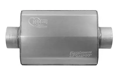 Hooker Muffler Maximum Flow 4  Inlet/4  Outlet 14  Case Length Steel EA • $112.95