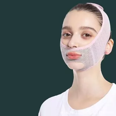 Face Masks Face Lifting Belt Face Sculpting Sleep Mask Facial Slimming Strap • £5.96