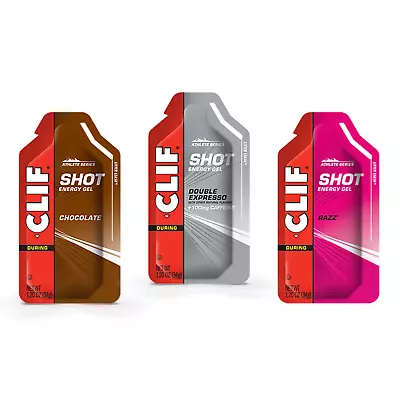 Clif SHOT Energy Gel Drink Bar Fit Organic Vegan Sports Nutrition For Sports • $90.60