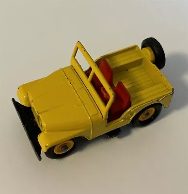 1960's Matchbox Standard Jeep #72 Excellent Lesney • $7.50