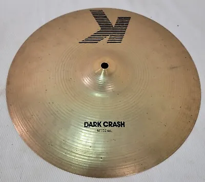 Zildjian K 14  Dark Crash Cymbal - Original Series Truly Vintage Early 90's • $236