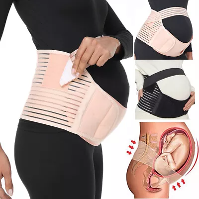 Pregnancy Support Belt Maternity & Postpartum Band Back Pelvic Labour Recovery • £8.99